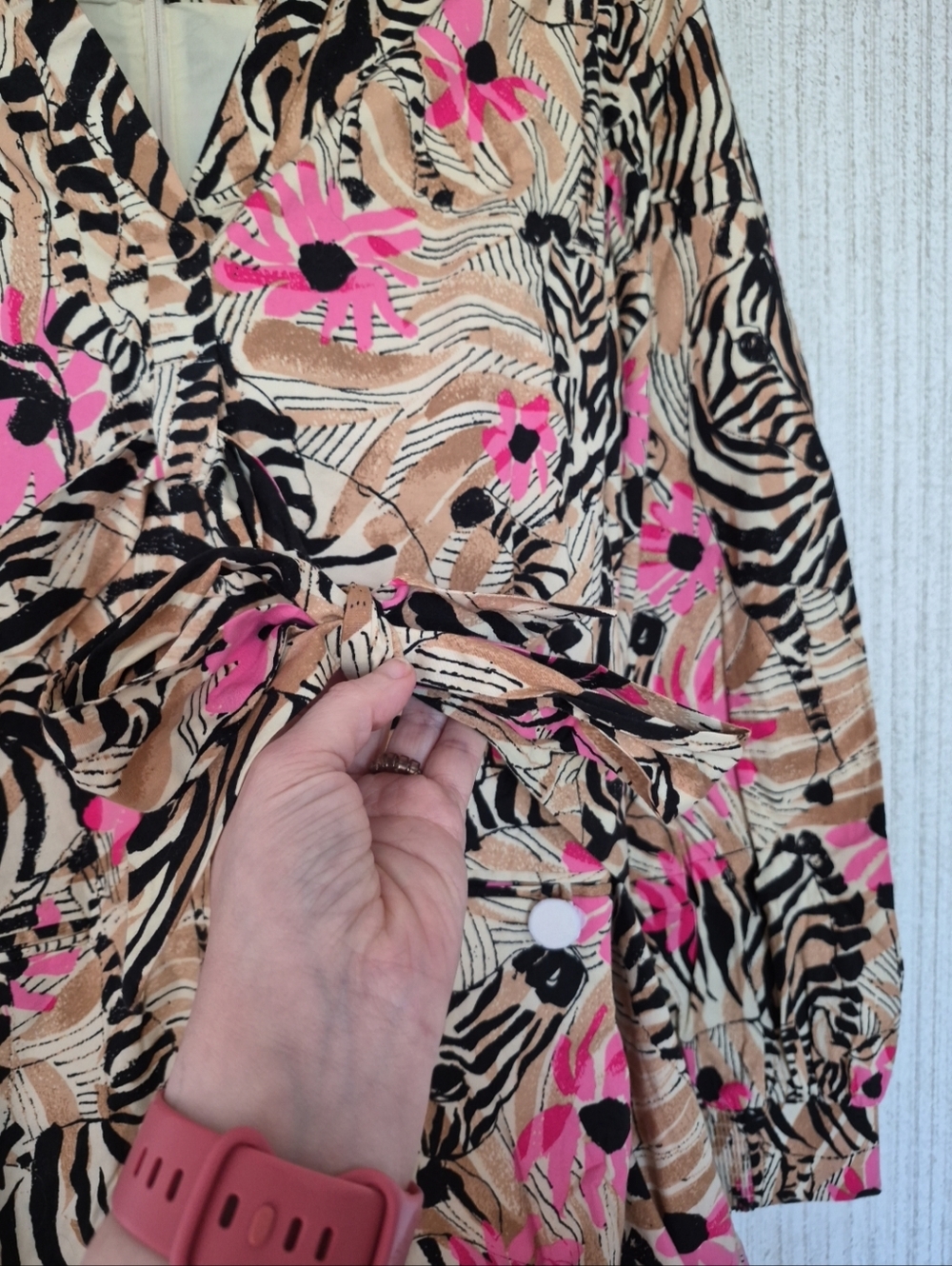NWT Lilly Pulitzer Size 8 Phillipa Stretch Dress Rutabaga El Morocco Zebra Print - Picture 10 of 13